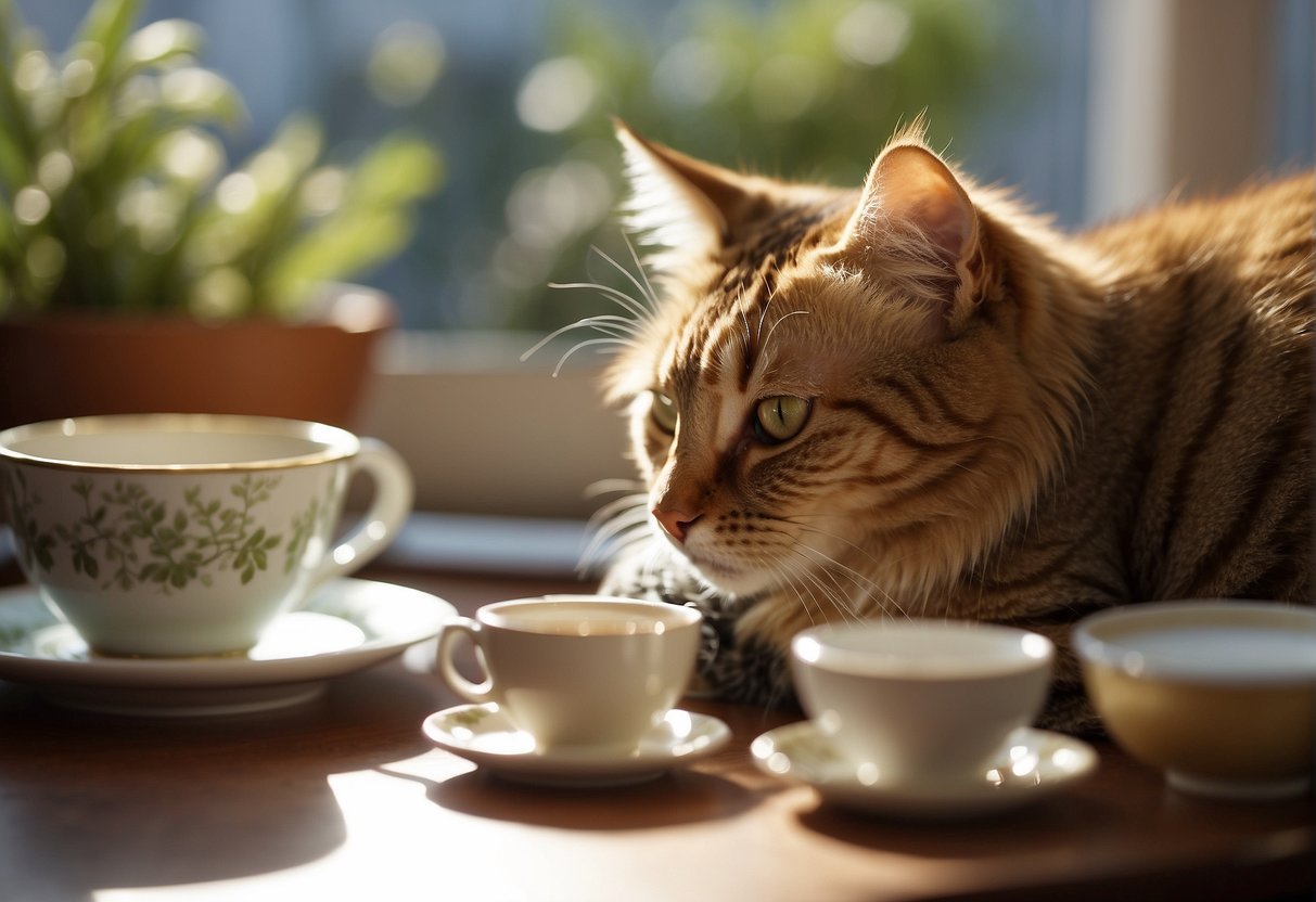Can Cats Drink Tea? Should They Drink It?